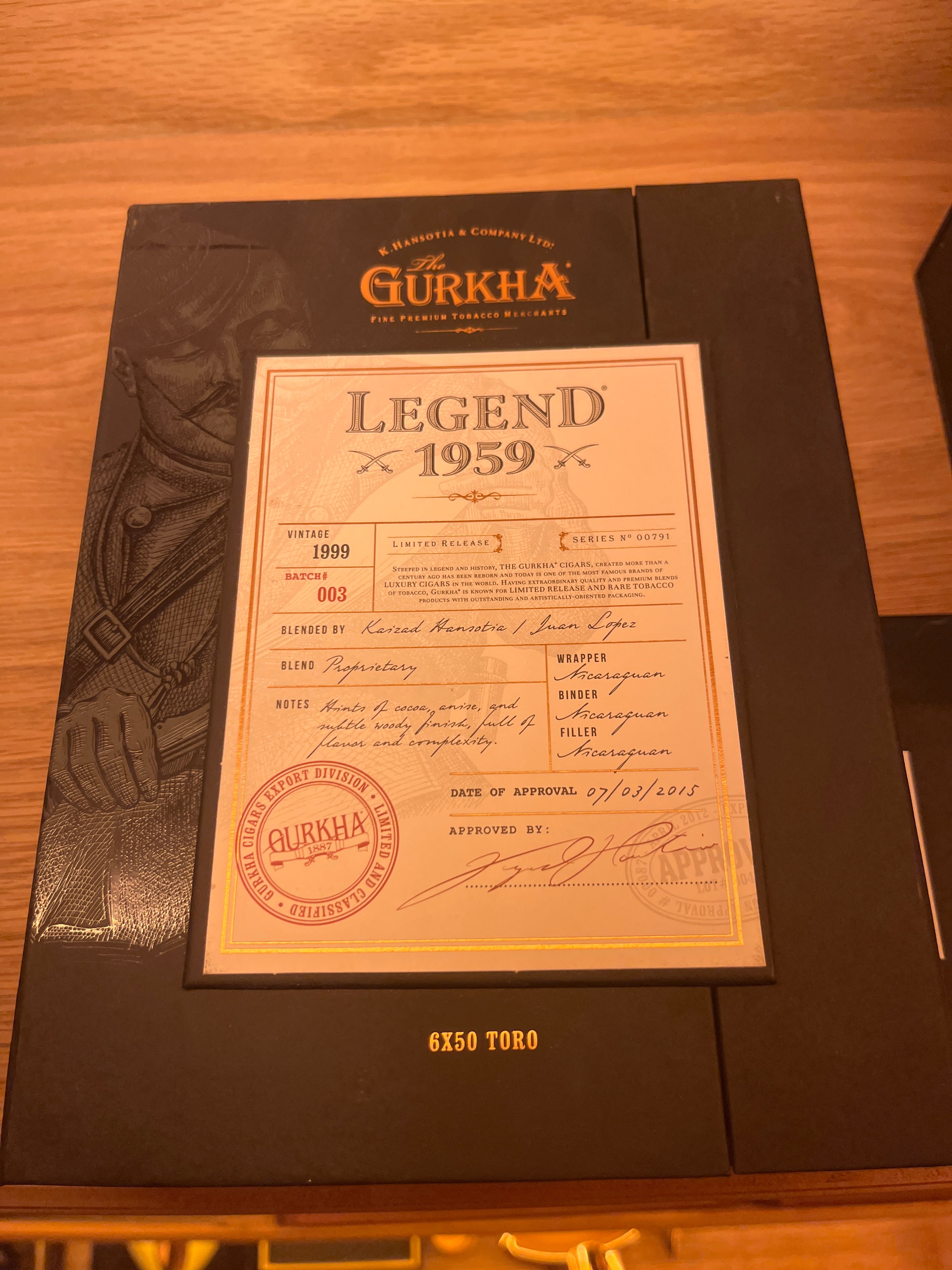 THE GURKHA LEGEND 1959